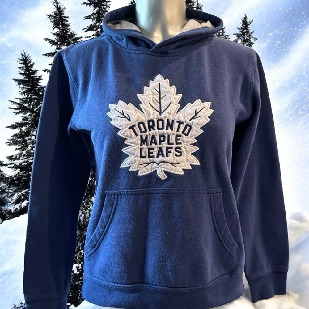 💟Toronto Maple Leafs Blue Hoodie - Picture 2 of 14